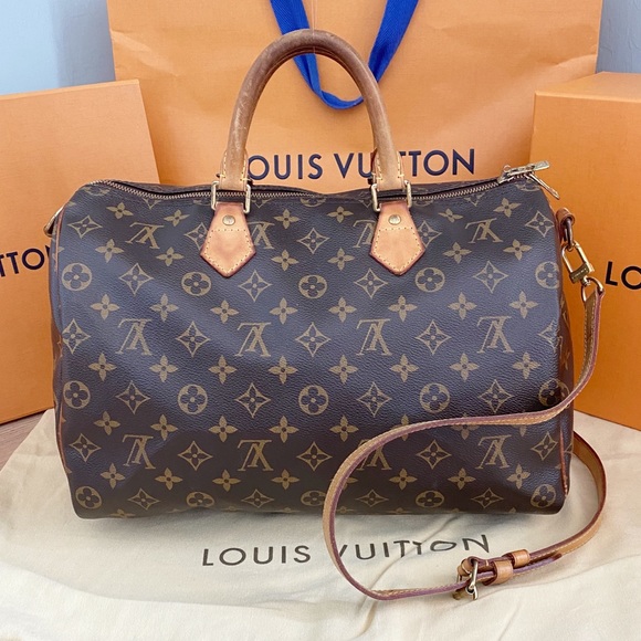 ‼️FLASH SALE‼️ Auth Louis Vuitton Speedy Crossbody - Picture 3 of 12